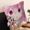 Happy Sugar Life Pillow Covers Cartoon Sofa Decorative Home Doublesided Printing Short Plush Cute Cushion Cover
