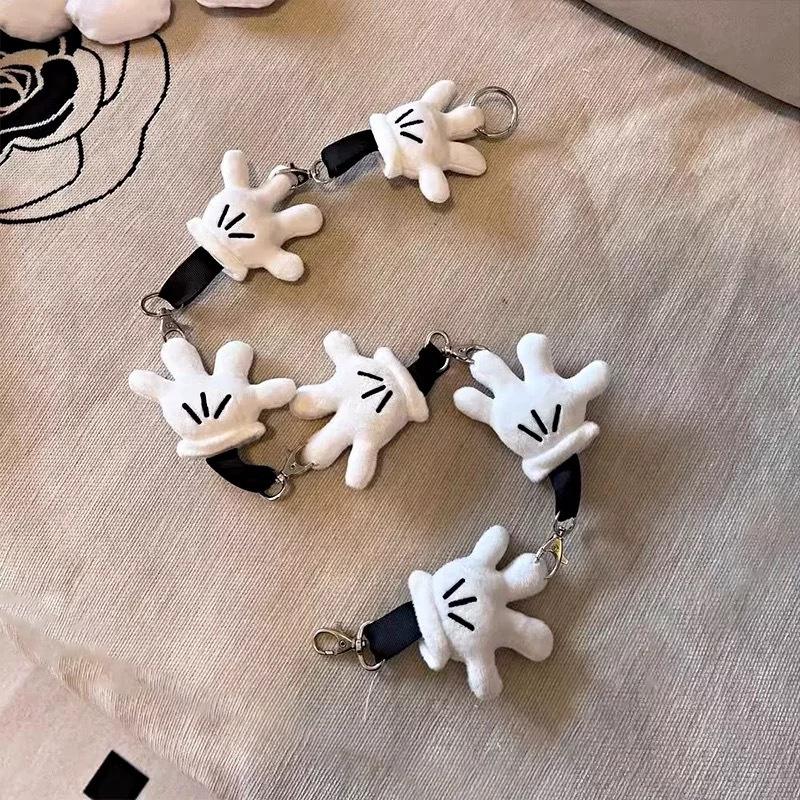 

Аниме Мультфильм Милый Микки Маленькая Ручка Подвеска Креативная Кавайная Подвеска Брелок Универсальная Цепочка для Брюк Аксессуары Подарки A1