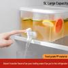 Large Capacity Refrigerator Pitcher with Spigot for Iced Drinks, Juice, and Fruit Tea