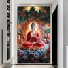 Fantasy Buddha Statue 5D Full Round Diamond Painting Kits Zen Art Buddhist Sculpture DIY Drills Mosaic Embroidery Cross-stitch