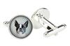 Boston Terrier, American Gentleman - Cufflinks In a Box, Handmade Jewelry, Product of the Art-Dog Brand
