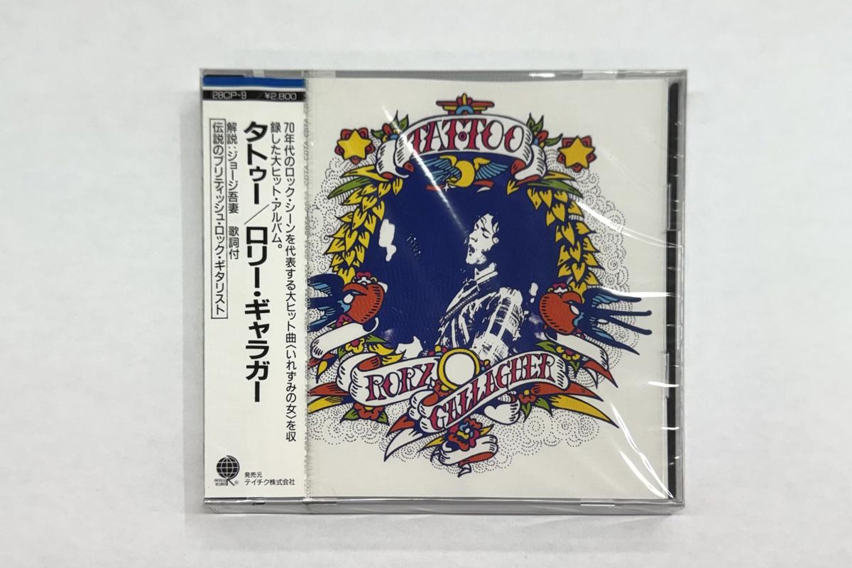 

CD RORY GALLAGHER Tattoo 28CP9 CAPO 1988 Japan Obi Rock Used