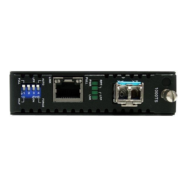 Gigabit Ethernet To Single-Mode LC Fiber Converter - 1000Mb/s - 40km - 2 Port(s) - STARTECH