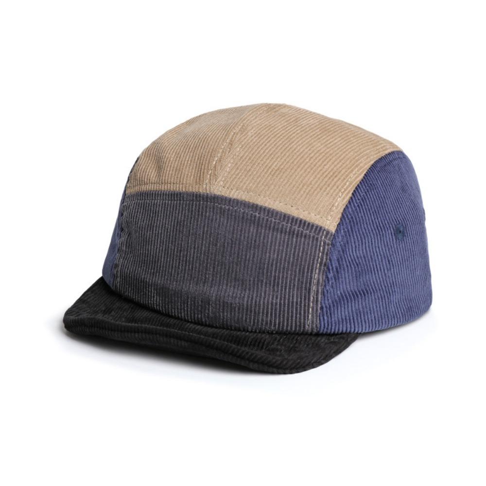 

Вельветовая панама, сочетание цветов, пятипанельная шляпа с плоским козырьком, повседневная бейсболка для осени и зимы хаки