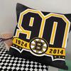 B-Boston-N B-Bruins Pillow Case Square Pillow Bedroom Sofa Leisure Comfort Cushion Car Living Room Home Decoration