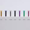Mutliple Color M5 P0.8mm 8/10/12/14/16/18/20/25/30/35/40mm GR5 TC4 Titanium Alloy Countersunk Screw Bolt Flat T25 Torx Head