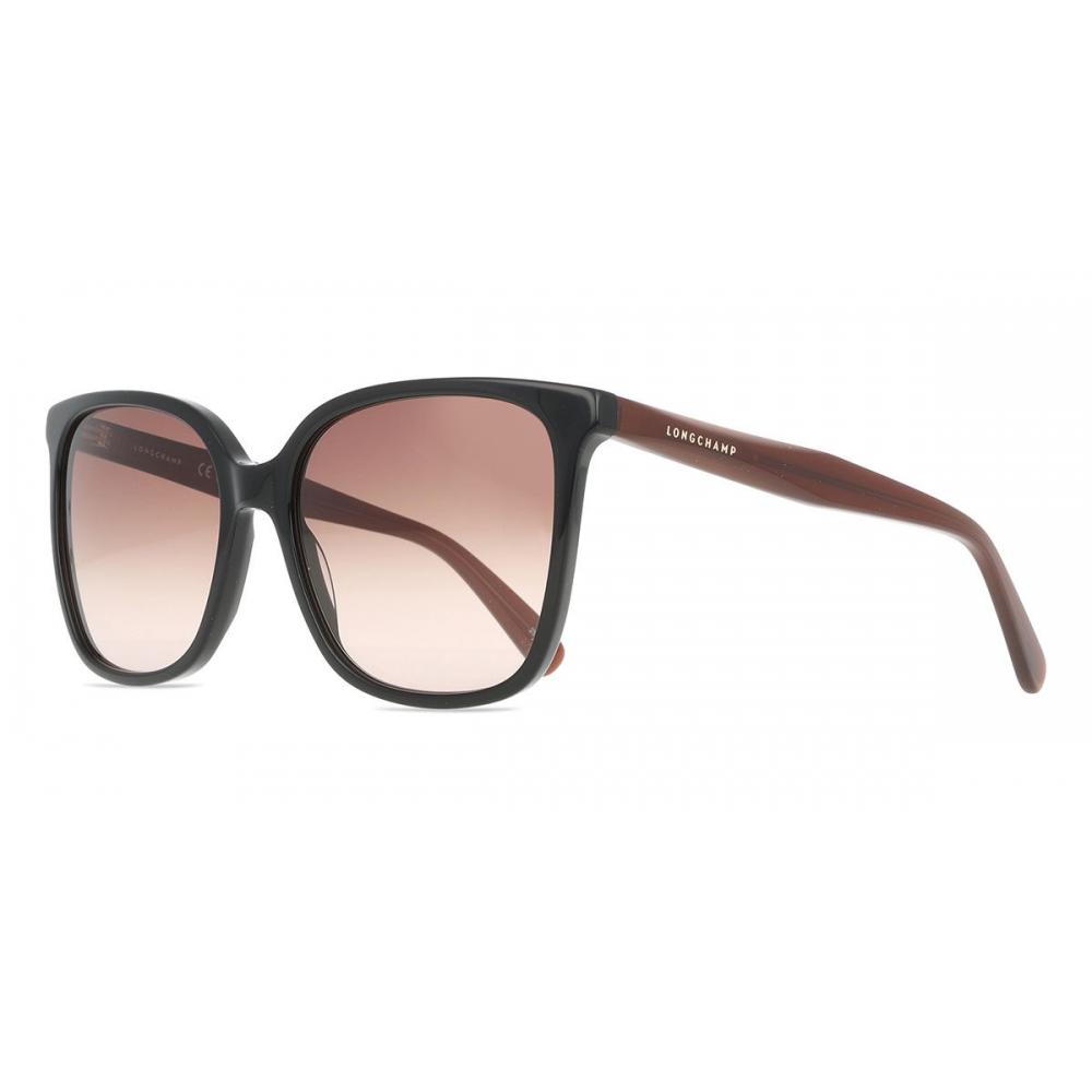 Longchamp Women Sunglasses Black Lo807s 001