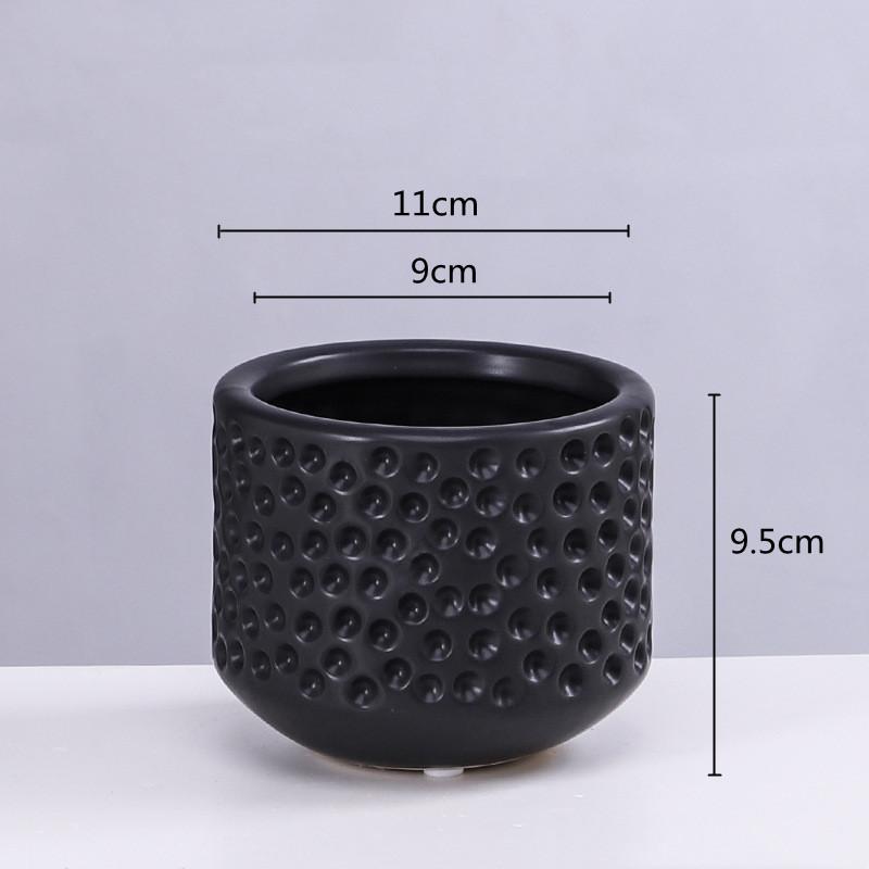 Zlatý keramický květináč Sukulentní květináč Květináč Váza Terárium Květináče Balkonové dekorace Plantas Accesorios Domácí dekorace