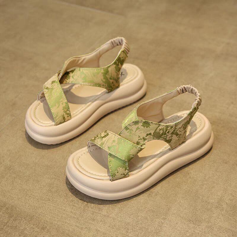 Roman sandals women's summer wear new high-end skirt casual versatile platform sports beach shoes