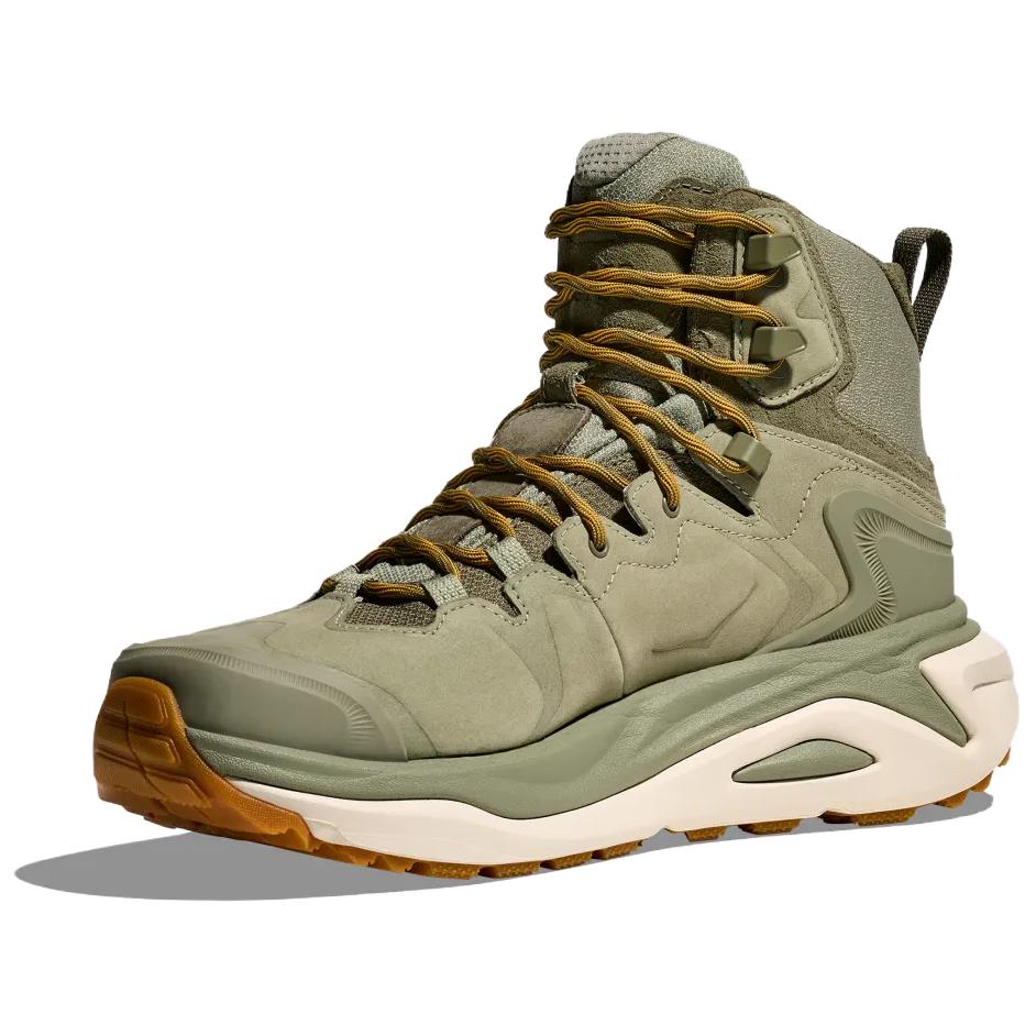 HOKA Kaha 3 GORE-TEX Sea Moss Herresneakers Grønn Havremelk 1162530-SMLK