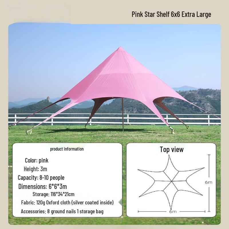 ZISIZ Outdoor Camping Tarp Tent