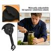 1/2Pcs Multifunctional Cap Opener All-in-One Can Opener Labor-Saving Cap Opener Kitchen Daily Essential Beer Bottle Opener