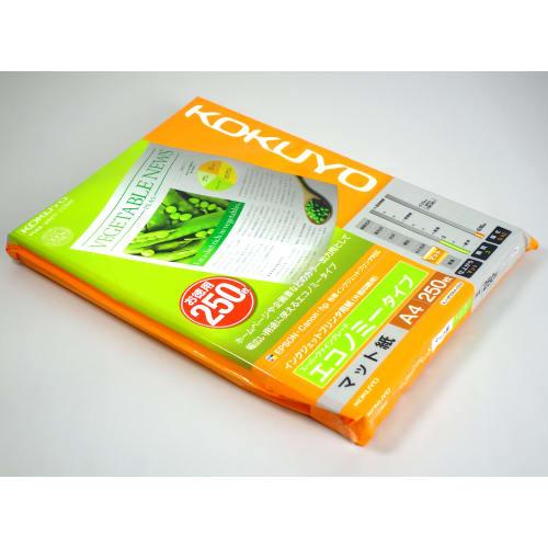 KOKUYO Inkjet Paper Economy A4 250 sheets KJ-M18A4-250