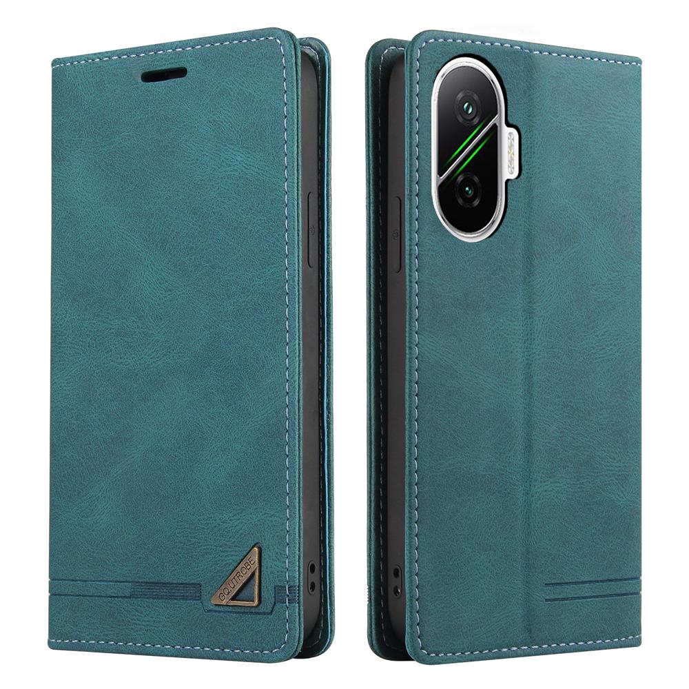 Etui Na Poco F7 5G 2025 Blokujące RFID Ochrona 360 Etui Portfelowe Skórzane Książkowe Funda Dla Xiaomi Poco F7 Magnetyczne Wstrząsoodporne Etui z Podstawką