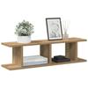 VidaXL Wall Shelves 2 Pcs Artisan Oak 75x18x20 Cm, Floating Shelf, Laundry Shelf, CD Shelf, Shelf 856599