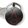 Assassin's Creed Metal Embossed Ring Keychain Pendant