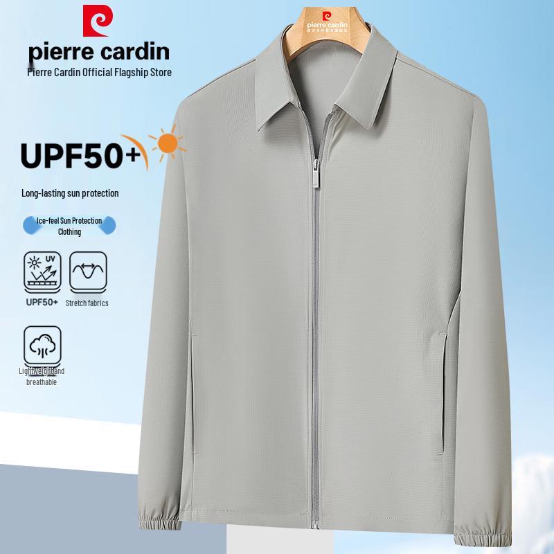 Pierre Cardin Men s UPF50+ Ice Silk Sun Protection Jacket XL