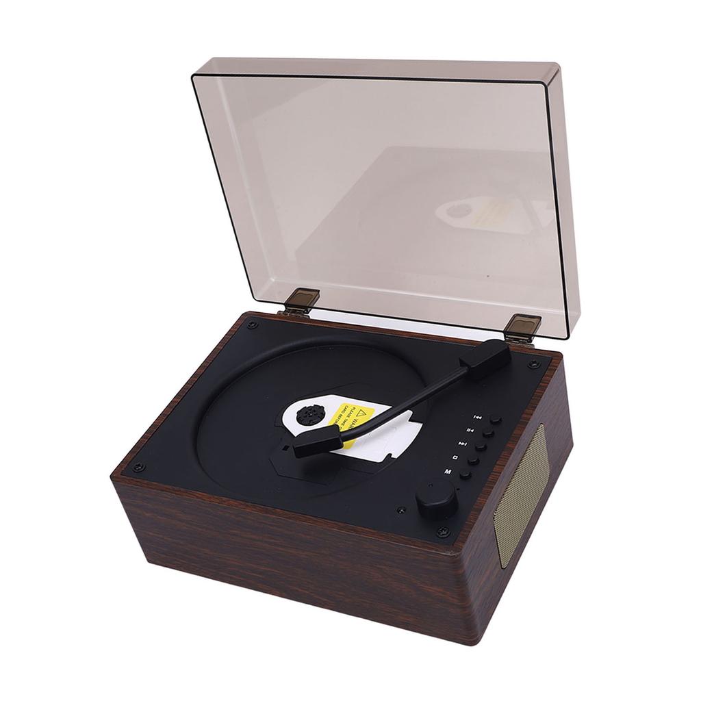 Suitcase CD Player Retro Multifunctional Clear Sound Quality with Remote Control   5.0 Portable CD Player