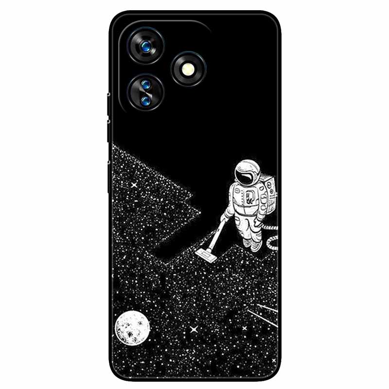 For Oukitel C51 Case 6.8'' Shockproof Silicon Animals Cool Painted Covers for Oukitel C51 C 51 Cartoon TPU Shell Protective Capa