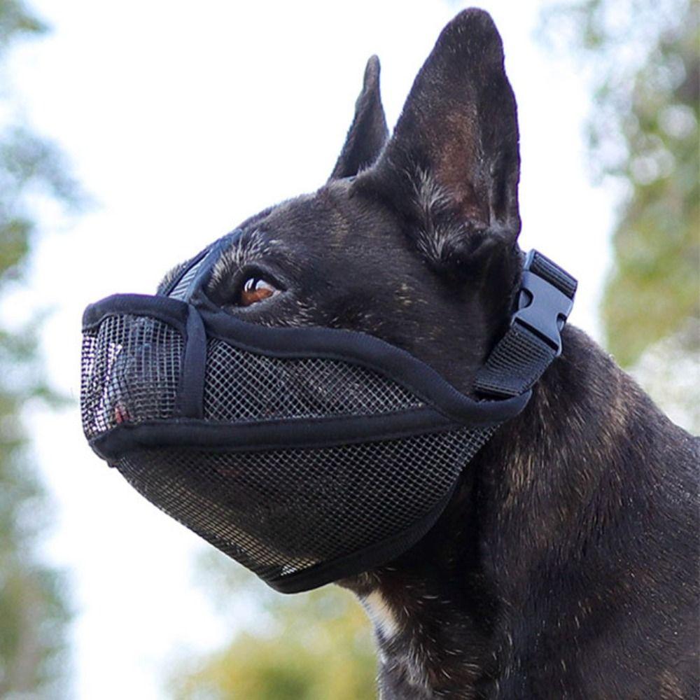 Adjustable Pet Dog Mask Anti-biting Prevent Accidental Eating Bulldog Mask Anti-barking Universal Pet Dog Muzzles