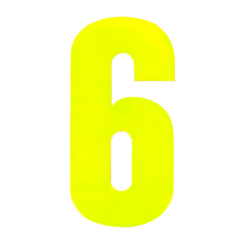 Securit 6 Hi-Vis Bin Number