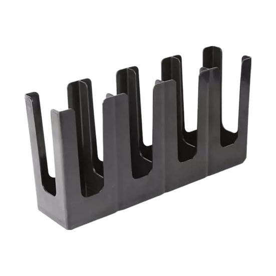 

Регулируемый одноразовый держатель для бумажных стаканчиков, органайзер для кофейных чашек с 4 отделениями и крышкой, большой вместительный держатель для кофейной станции для столешницы 1pc