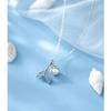 S925 Silver Star with the Same Fishtail Pearl Necklace Jewelry Fashion Light Luxury Holiday Gift