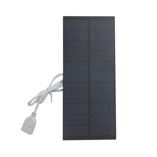 

Аварийное солнечное зарядное устройство для телефона Высокая эффективность преобразования Компактный дизайн Портативный солнечный павербанк для кемпинга чёрный