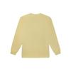 Vans X Johnston Cartoon Alien Letter Print Loose Fit Crew Neck Long Sleeve T-Shirt Unisex Tops Yellow VN0A7SOM86V1