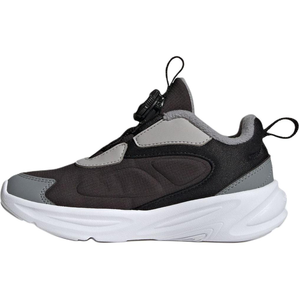 adidas Ozelle Low Top Casual Shoes Black Gray Kids'