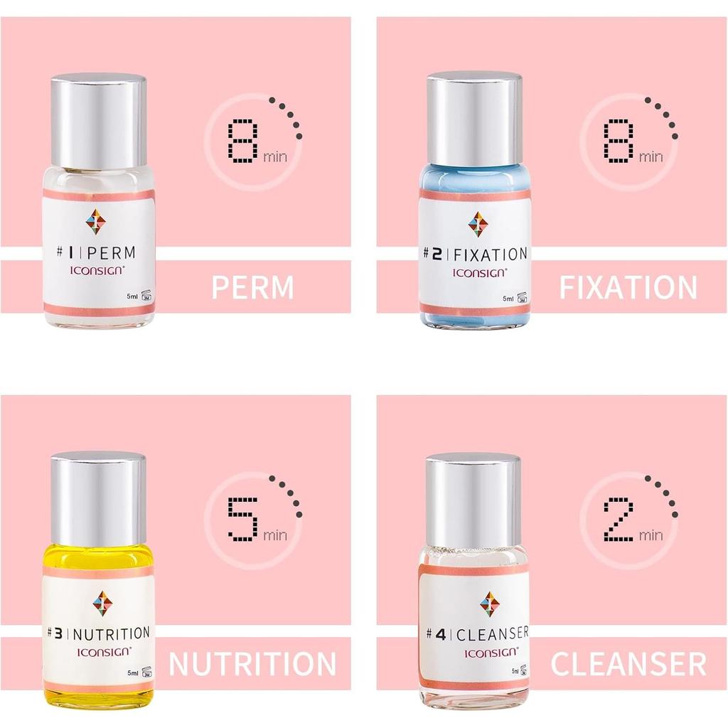 Wimperlift Kit, Professionele Salon Semi-Permanente Krullende Wimperpermanent Kit met Wimperbeschermers, Ooggelpads en Borsteltjes