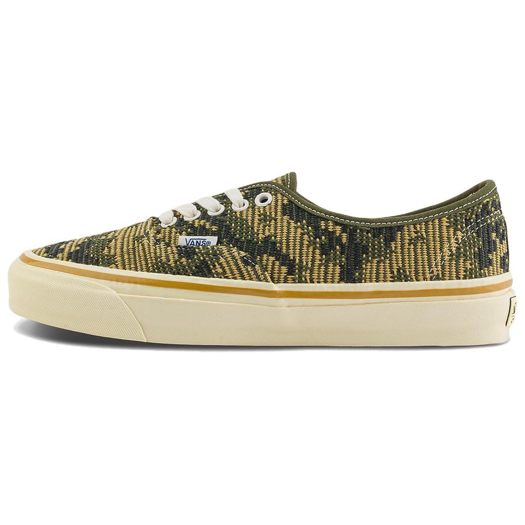 Vans LX Authentic 44 Camo Antique Gold Unisex Sneakers Green VN000D5K18S