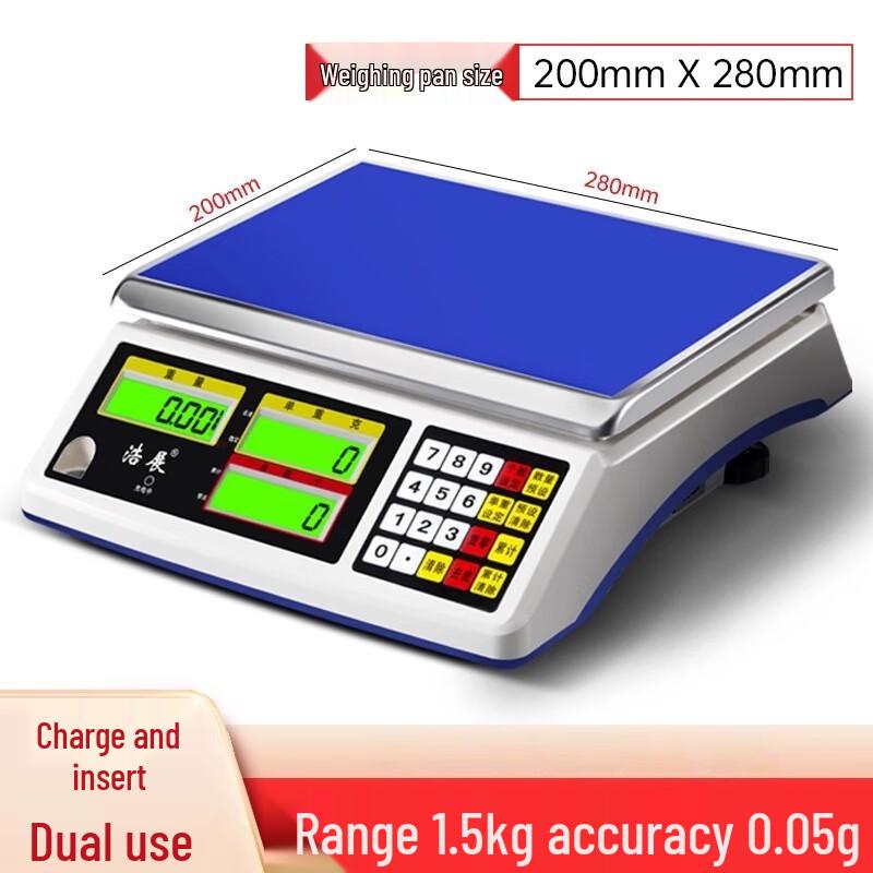 

Haozhan 1.5kg Digital Counting Platform Scale