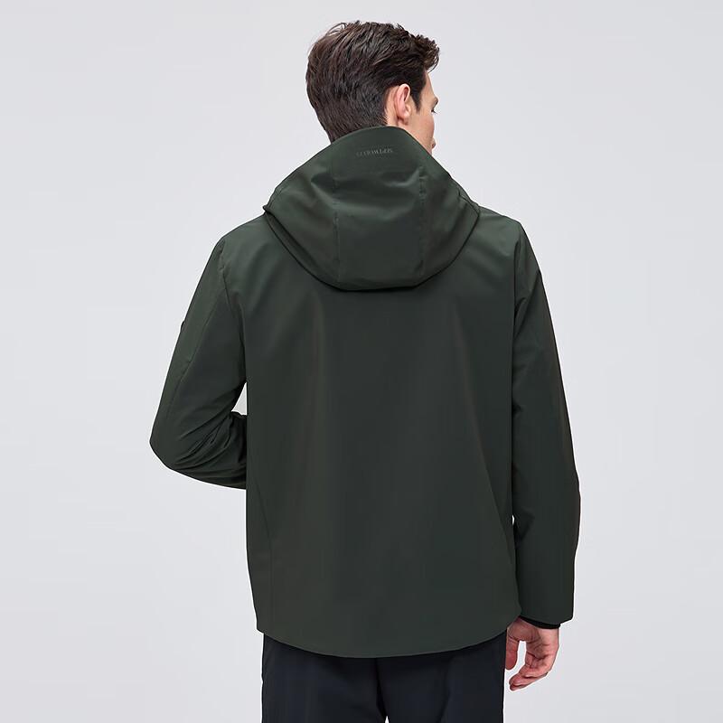 Septwolves Men's DuPont Triple-Protection Hooded Commuter Jacket