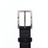 Belt Leather Genuine Leather Business LEATHER BELT 8090123 Black [Macintosh Philosophy] Men's (01)