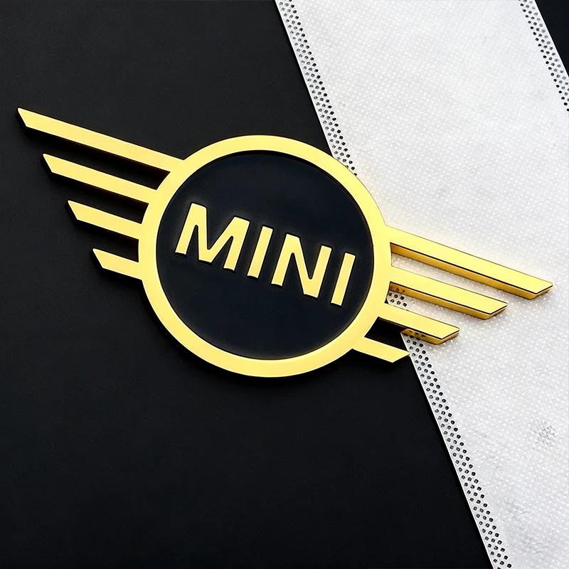 1Pcs Car Front Hood Cover Sticker Trunk Logo Auto Badge For Mini Cooper JCW Works R56 R50 F54 F55 F56 F57 F60 R52 R53 R55 Hatch