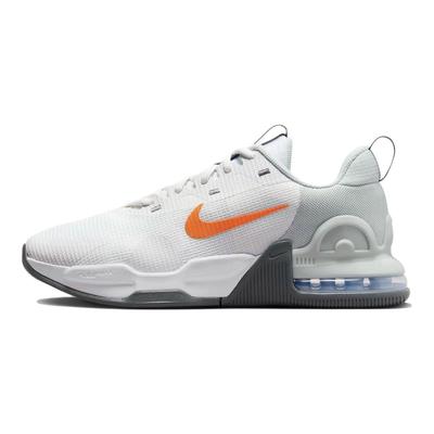 Air Max Alpha Trainer 5 White Bright Mandarin Men Sneakers Summit-White Light-Silver Iron-Grey DM0829-103