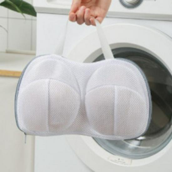 Solid Color Laundry Bags for Delicates - Fine & Coarse Mesh Set for Machine Washable Clothing Care