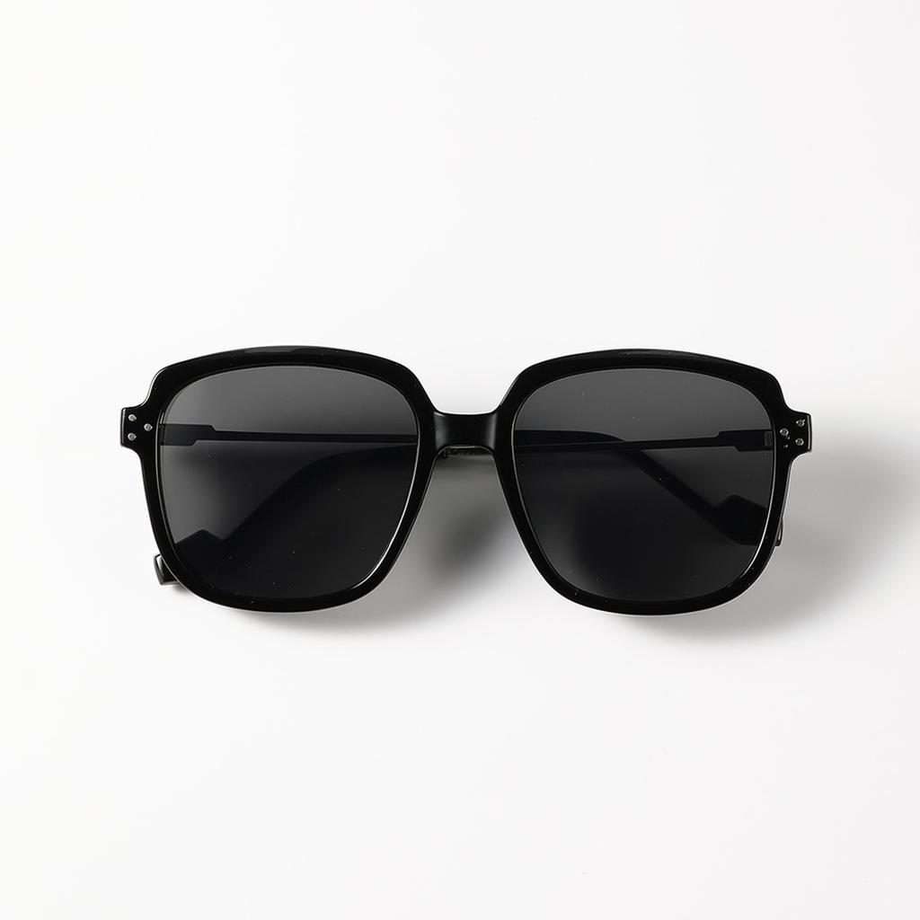 Women'S Square Sunglasses, Japanese And Korean Literary Texture Sunglasses, Men'S Semi-Metal Glasses Mixed Batch