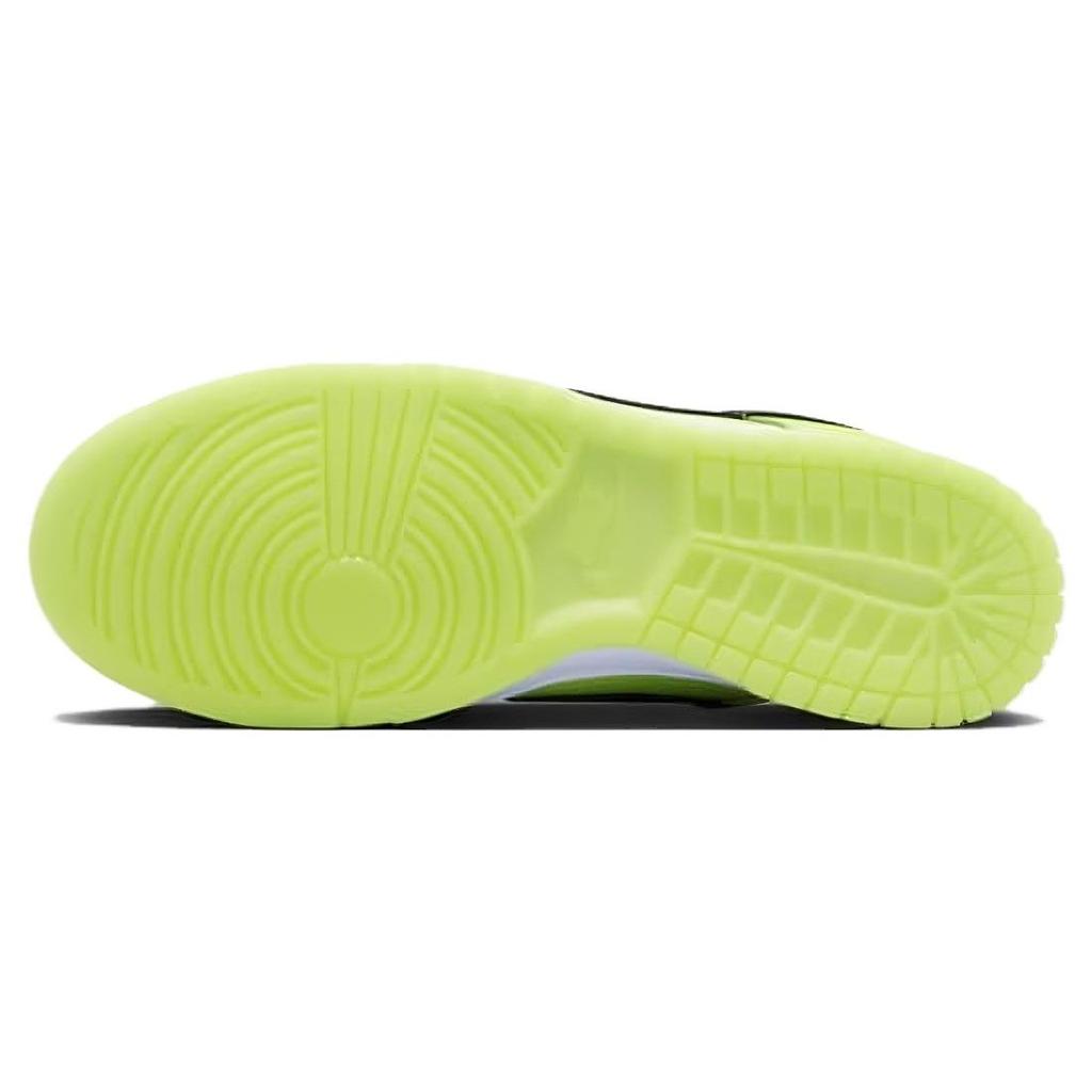 Nike Dunk Low SE Volt Men Sneakers Green Black Total-Orange FJ4610-702