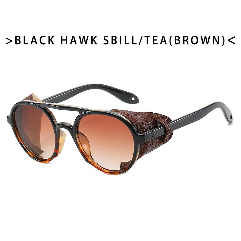 New Punk Small Frame Circle Form Sunglasses Women'S Brand Designer Fashion Sun Glasses Men'S Vintage Eyewear Uv400