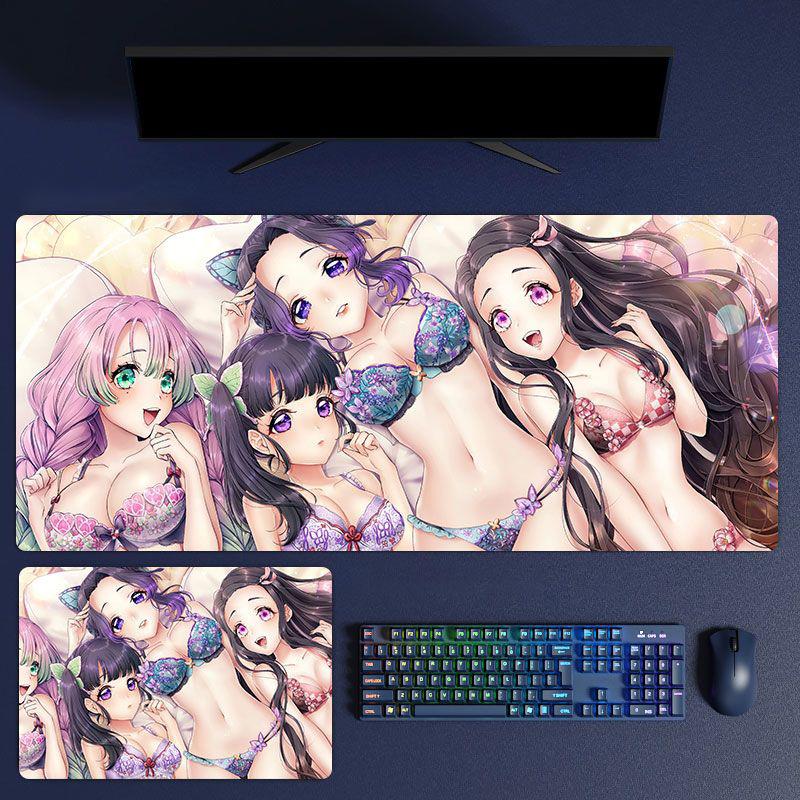 Demon Slayer Mouse Pad, Keyboard and Mouse Pad, Cheap, Exquisite, Gaming Equipment, Computer Equipment, Anime, Comics