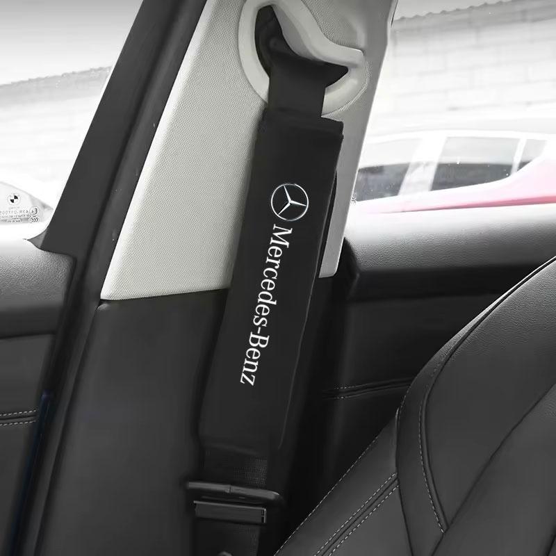 Car Seat Belt Shoulder Cover Pad Decompression Comfort For Mercedes benz E GLK CLS A W204 W213 W221 ML ABR Apple Tree Accessorie PJ0