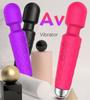 20rychlostní výkonný vibrátor klitorisu pro ženy AV Magic Wand Masážní přístroj G-Spot Stimulátor klitorisu Masturbátor pro ženy Sexuální hračky pro dospělé