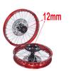 1.60-17 inch Front 1.85-14 inch Rear Rims  with sprocket Disc Brakes For KLX CRF Kayo BSE Dirt Pit Bike Motorcycle