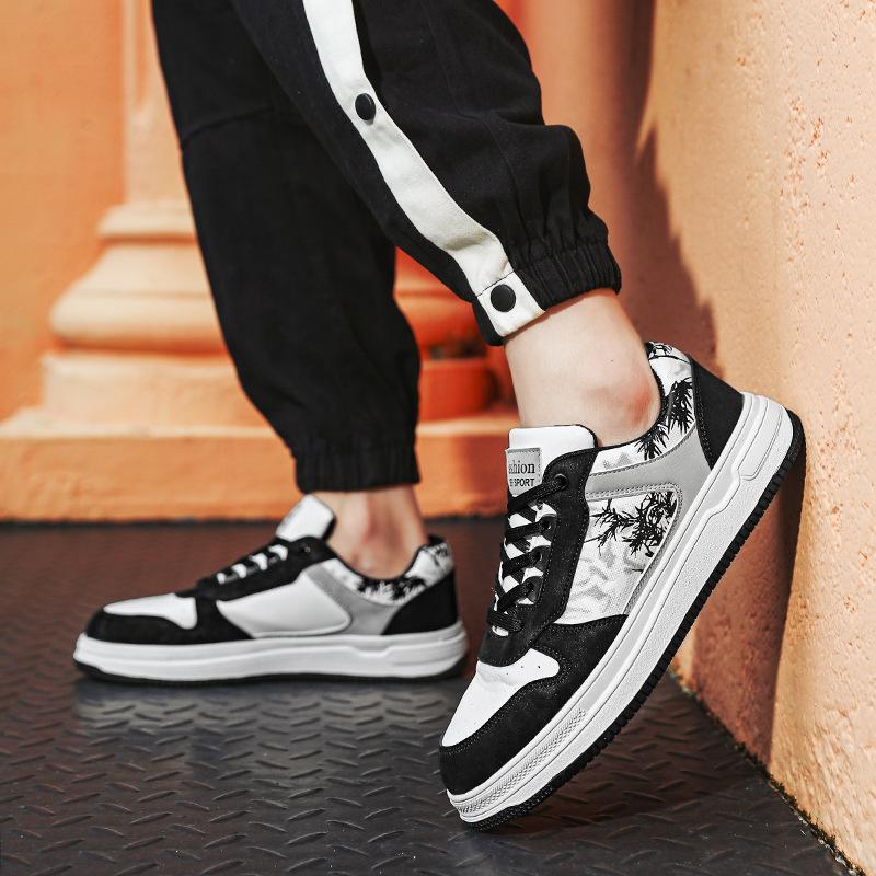 Foreign Trade Air Force No. 1 Aj Men's Shoes Autumn New Versatile 2025 Casual Little White Shoes Low-top Sports Board Shoes Men