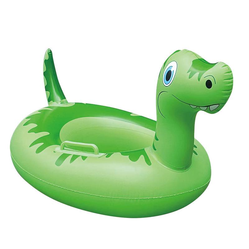 Cartoon Steering Wheel Baby Swimming Seat Ring: Anti-Rollover Underarm Float for Infants and Toddlers