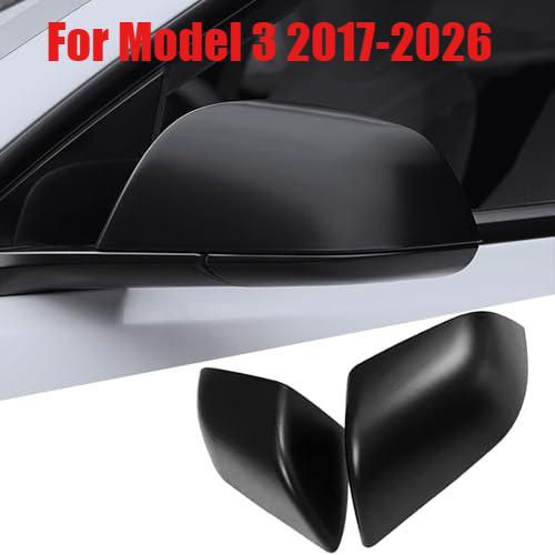 Xiaomi Rearview Mirror Decorative Shell For Tesla Model 3 Y Juniper Car Rearview Mirror Cover Bright/Matte Appearance Car Accessories