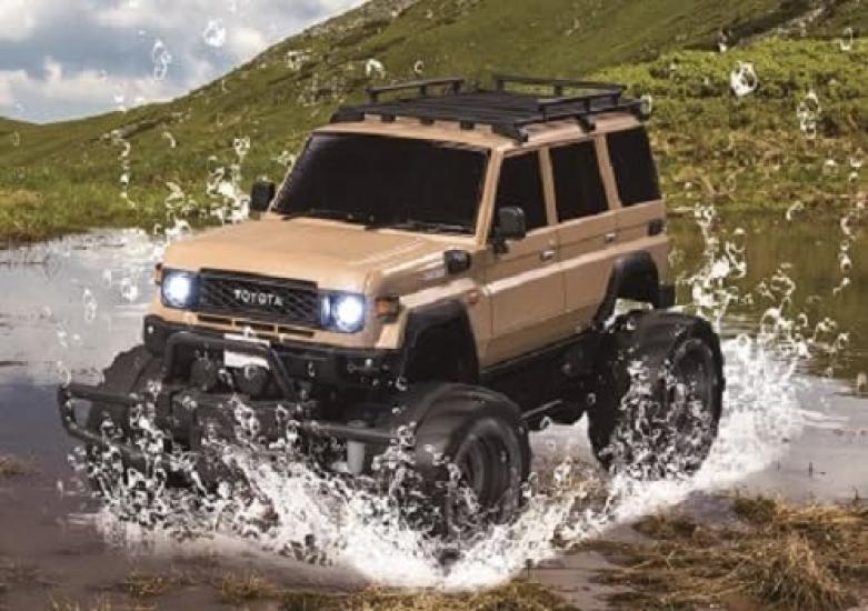 Jozen Scale Radio Control Toyota Land Cruiser 70 1/22 JRVT145-BG