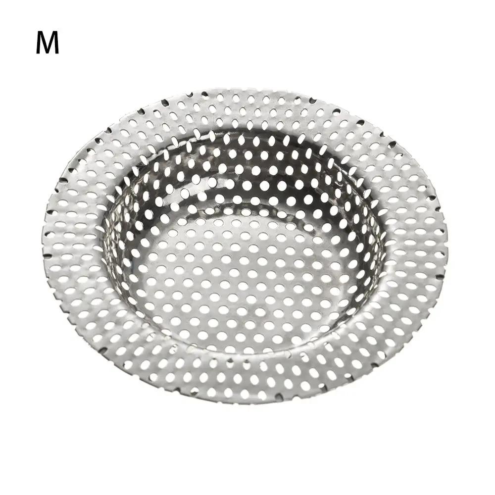 Bathroom Stopper Shower Anti Clog Hair Clean Up Mesh Trap Waste Catcher Sink Strainer Drain Filter
